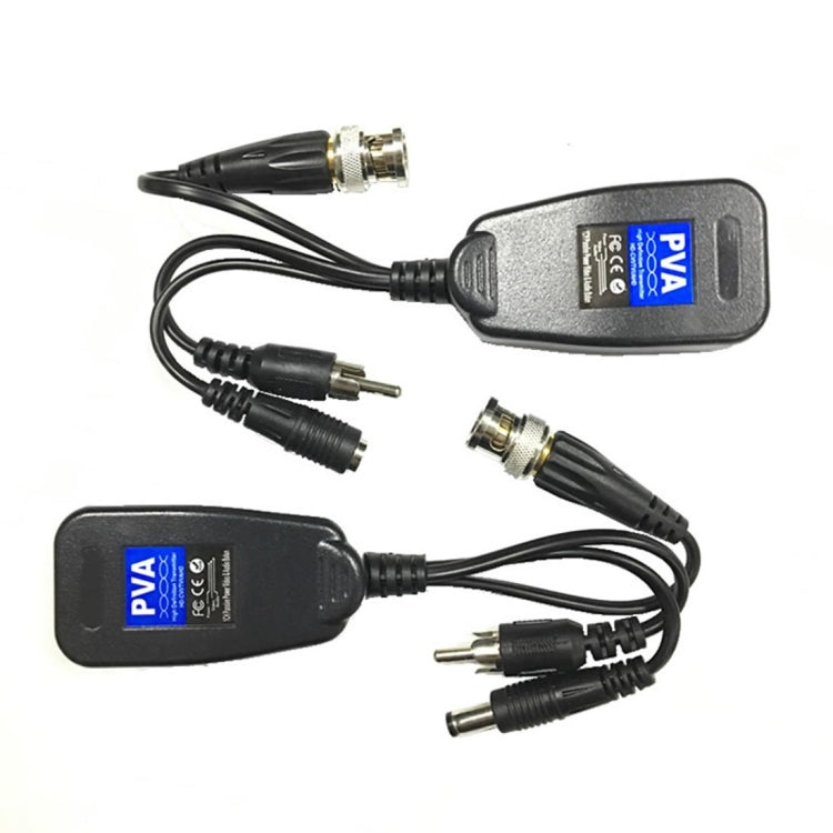 2 PCS Anpwoo 205PVA 3 in 1 Power + Video + Audio Balun HD-CVI/AHD/CVI Passive Twisted Transceiver, 205PVA Transceiver 2 PCS Anpwoo 205PVA 3 in 1 Power + Video + Audio Balun HD-CVI/AHD/CVI Passive Twisted Transceiver, 205PVA Transceiver
